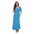 Vestido Longo Feminino Ciganinha Moda Evangélica Festa Luxo
