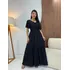 Vestido Longo Feminino De Manguinhas Multiuso De Luxo