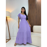 Vestido Longo Feminino De