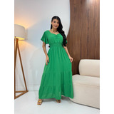 Vestido Longo Feminino De