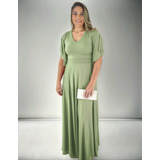 Vestido Longo Feminino Elegante