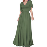 Vestido Longo Feminino Elegante