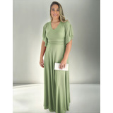 Vestido Longo Feminino Elegante