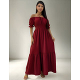 Vestido Longo Feminino Evangelico