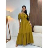 Vestido Longo Feminino Evangelico