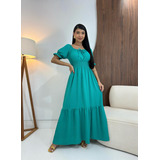 Vestido Longo Feminino Evangelico