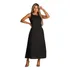 Vestido Longo Feminino Festa Comportado Elegante Regata