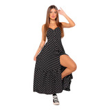 Vestido Longo Feminino Lastex