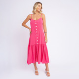 Vestido Longo Feminino Lastex