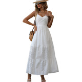 Vestido Longo Feminino Lese