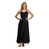 Vestido Longo Feminino Soltinho
