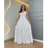 Vestido Longo Feminino Viscose Moda Casual + Frete Grátis