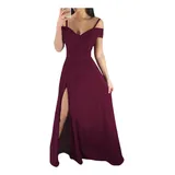 Vestido Longo Festa Com