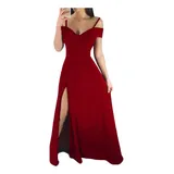 Vestido Longo Festa Com