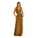Vestido Longo Festa Feminino