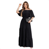 Vestido Longo Festa Moda