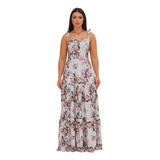 Vestido Longo Florido Veste