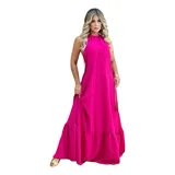 Vestido Longo Frente Unica