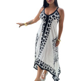 Vestido Longo Indiano Alca