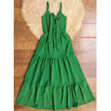 Vestido Longo Infantil Juvenil