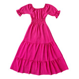 Vestido Longo Infantil Juvenil