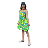 Vestido Longo Infantil Juvenil