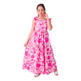 Vestido Longo Infantil Juvenil