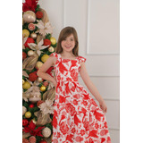 Vestido Longo Infantil Juvenil