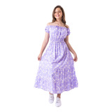 Vestido Longo Juvenil Com