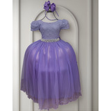 Vestido Longo Lilas Enjoy