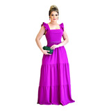 Vestido Longo Luxo Com