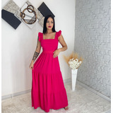 Vestido Longo Luxo Com