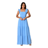 Vestido Longo Luxo Com