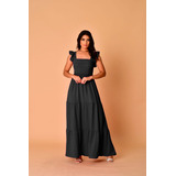 Vestido Longo Luxo Com