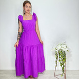 Vestido Longo Luxo Feminina