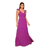 Vestido Longo Luxo Feminina