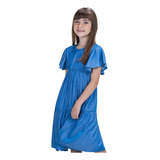 Vestido Longo Menina Jeans