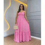 Vestido Longo Mini Decote