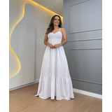Vestido Longo Mini Decote