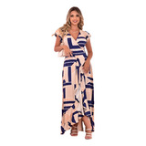 Vestido Longo Moda Evangelica