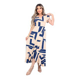 Vestido Longo Moda Evangelica