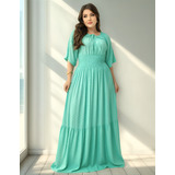 Vestido Longo Moda Evangelica