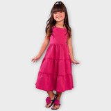 Vestido Longo Moda Infantil