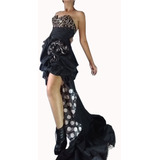 Vestido Longo Mullet Exclusivo Grife Jovani Peça Unica