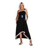 Vestido Longo Mullet Feminino
