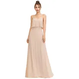 Vestido Longo Nude Rose
