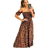 Vestido Longo Onca Ciganinha