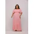 Vestido Longo Plus Size Ciganinha Moda Envangelica Soltinho