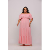 Vestido Longo Plus Size