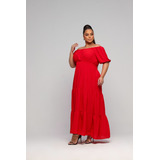 Vestido Longo Plus Size